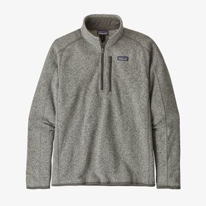 Patagonia Men's Zip-Up Sweater in Gray